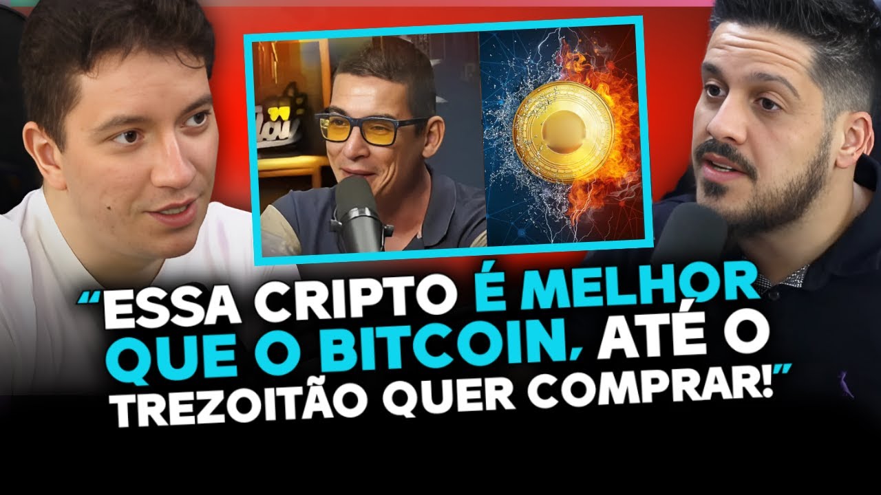 ESSA CRIPTO É MELHOR QUE O BITCOIN? TREZOITÃO ESTÁ DE OLHO