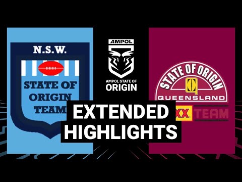 NRL Highlights | State of Origin 1995 | Game 2 | Extended Highlights | NRL