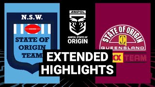 State of Origin 1995 | Game 2 | Extended Highlights | NRL