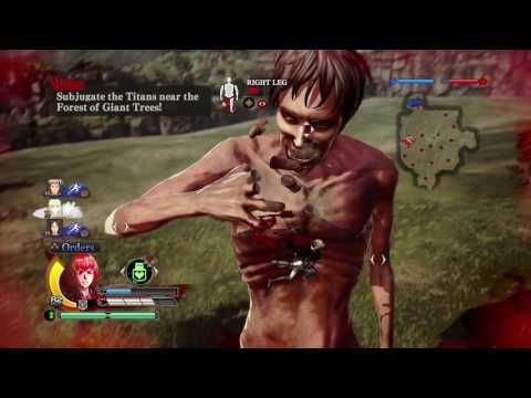 Attack on Titan playthrough pt20 - Forest Defense Mode/YUMMY!