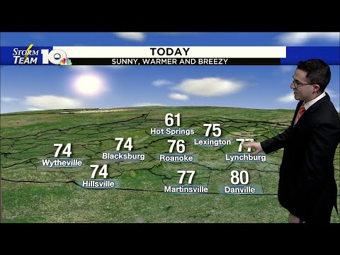 Chris' October 14, 2019 Morning Forecast