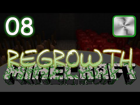 Minecraft Regrowth Modpack - Regrowth Let's Play - Ep 8 - How to Grow Netherwart in Regrowth