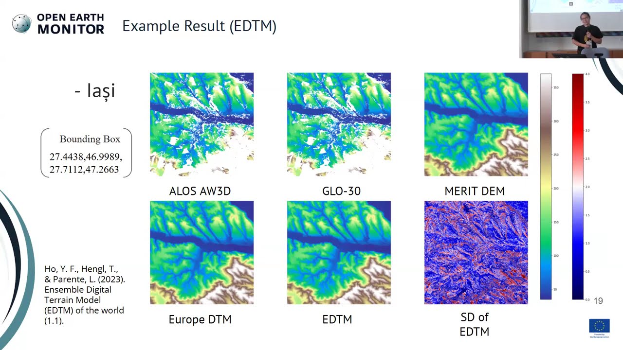 Yu-Feng Ho: A framework of federal global ensemble digital terrain model