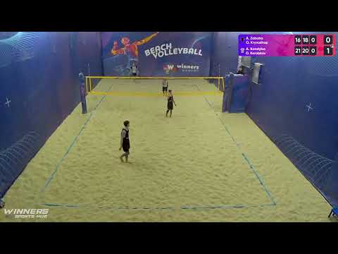 21:00 A. Zabuha / O. Kryvoshap - A. Kandyba / D. Korobkov 22.04.2023 | Winners Beach Volleyball