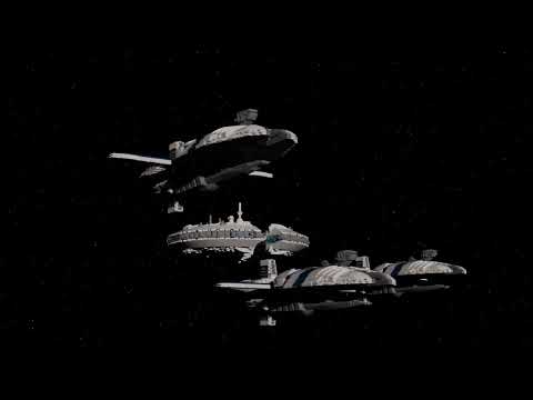 The CIS Lego Fleet Arrives- Blender Short Animation
