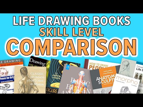 Figure Life Drawing Books - Skill Level Comparison