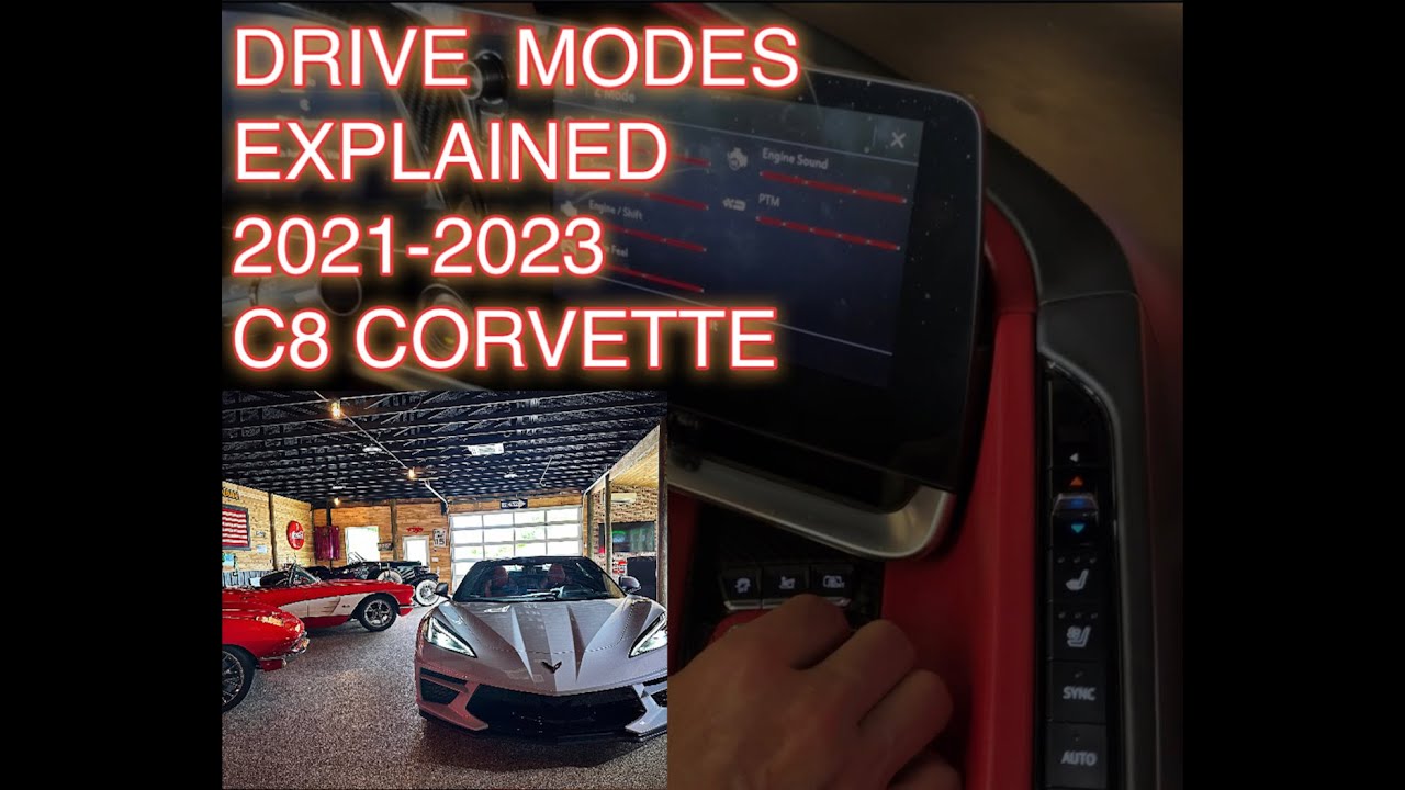 DRIVE MODES Explained on Your C8 Corvette!
