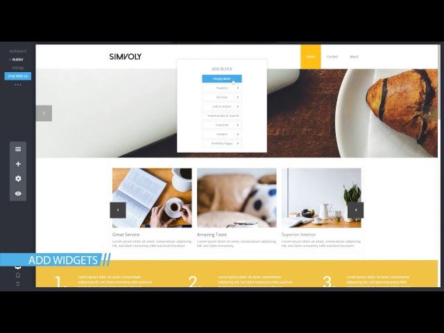 Simvoly product / service