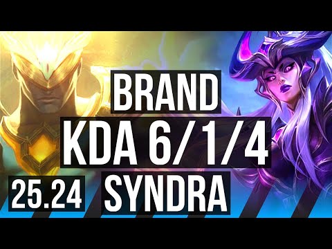 BRAND vs SYNDRA (MID) | 6/1/4 | EUNE Grandmaster | 25.24