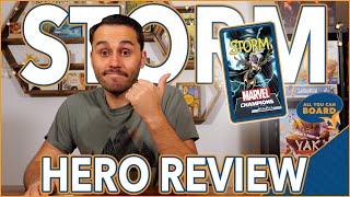 STORM Hero Review | Marvel Champions | Find out WEATHER This Pack is Any Good!