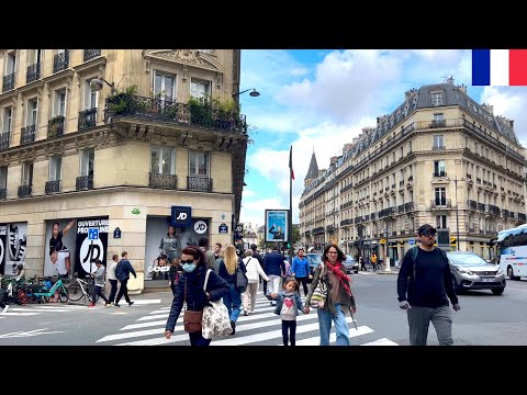 🇫🇷🌤️ [HDR 4K] Paris Walk - De Notre Dame des Champs ao Museu do Louvre via Les Deux Magots (setembro de 2023)