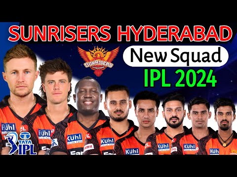 IPL 2024 - Sunrisers Hyderabad Full Squad | Sunrisers Hyderabad Squad IPL 2024 | IPL 2024 SRH Squad