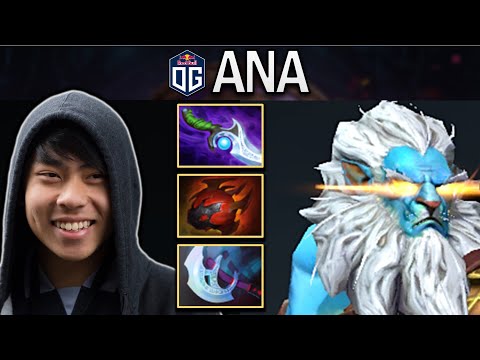 OG.ANA SMURF PHANTOM LANCER WITH DIFFUSAL-TARASQUE - DOTA 2 GAMEPLAY