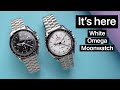 It's here: the White Dial Omega Speedmaster Moonwatch