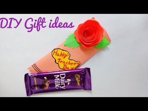 Handmade chocolate gift card ideas | Birthday gift ideas | Teacher's day gift card | DIY gift ideas