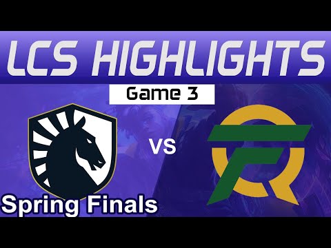 TL vs FLY Game 3 Spring Finals LCS 2024 Highlights Team Liquid vs FlyQuest by Onivia