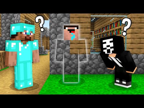 HIDE AND SEEK CHALLENGE! Minecraft NOOB vs PRO vs HACKER vs GOD! 100% TROLLING SECRET TRAP BLOCK