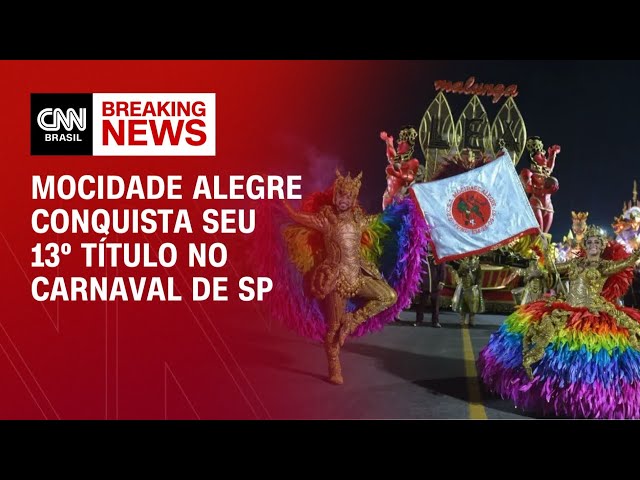 Mocidade Alegre é campeã do Grupo Especial de São Paulo | HORA H