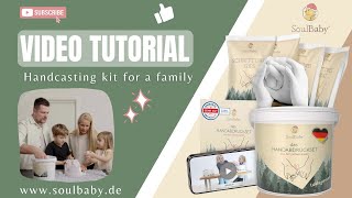 Originálny kreatívny set 3D odliatok - rodina