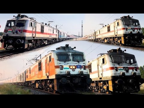 High speed train SF express ##indianrailways #travel #highspeedtrain #railtrack #express#railway  