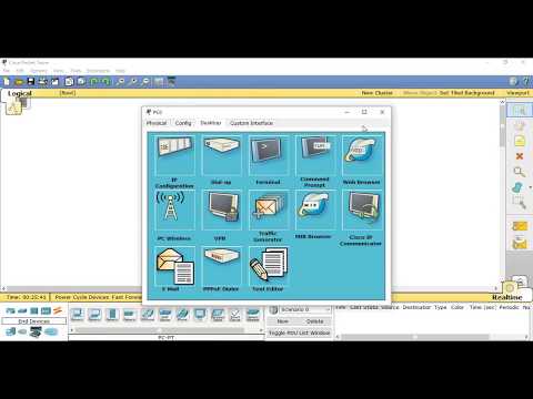 Lab 28 : Change/Setup Font Size in Cisco Packet Tracer