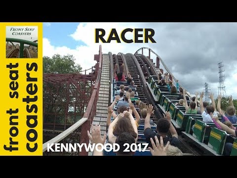 Back row point of view footage of Racer