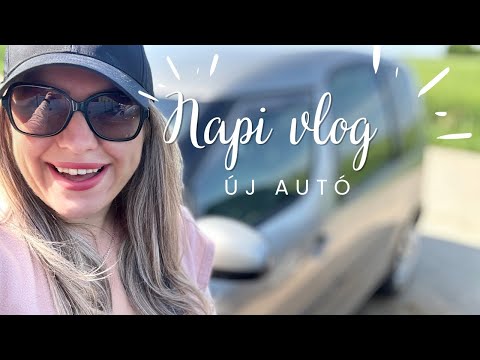 REÁLIS NAPI VLOG || ➡️új autó⬅️egyszerű finom  pogácsa készítés 🧂🧀👩‍🍳