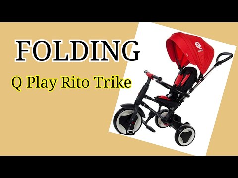 Q Play Rito Foldable Stroller/Trike | How to Fold