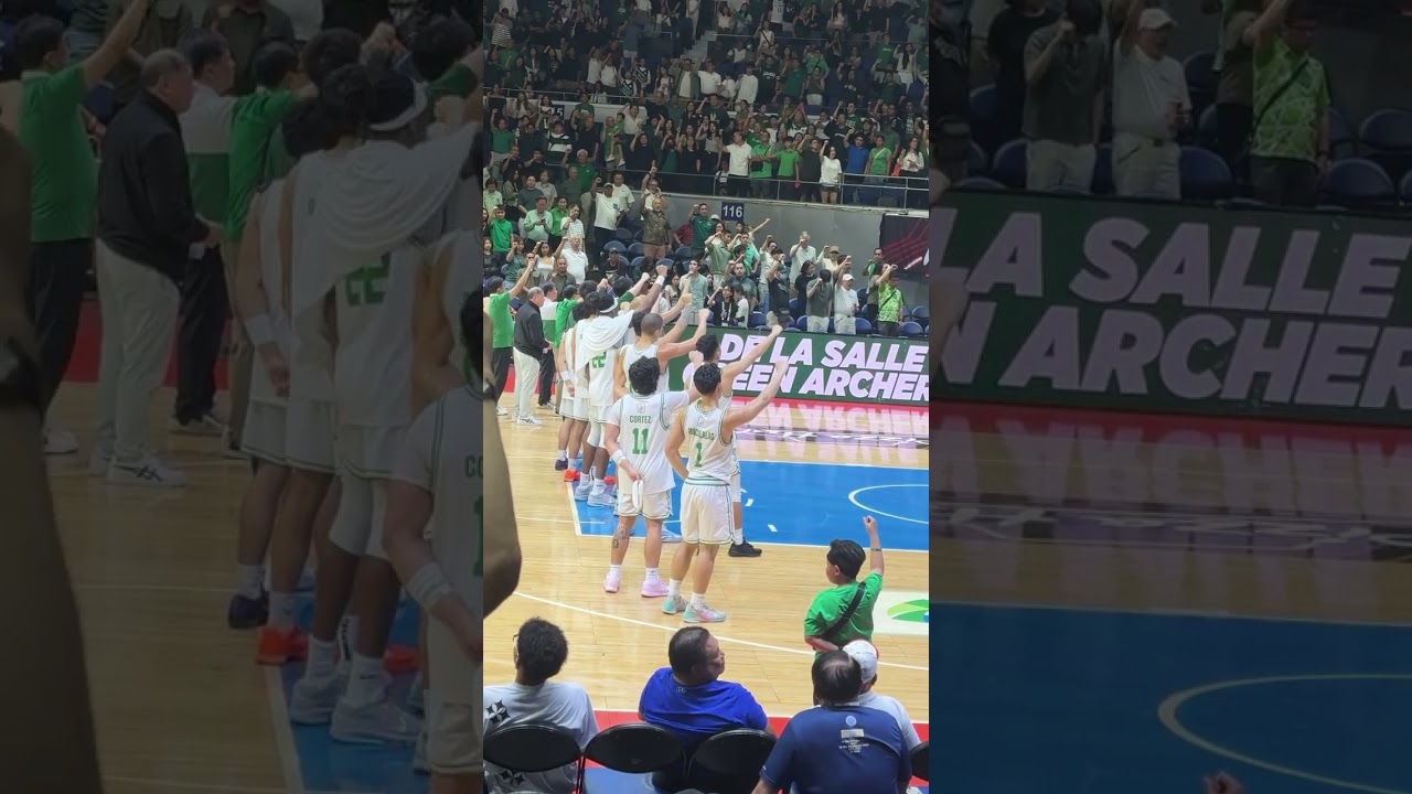 Hail Alma Mater: La Salle Hymn, after DLSU's loss to FEU