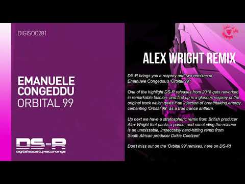 Emanuele Congeddu - Orbital 99 (Alex Wright Extended Remix) [DS-R]