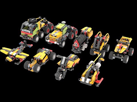 Lego Technic 42101 9in1 bundle - 9 alternate builds by Studio Kostq