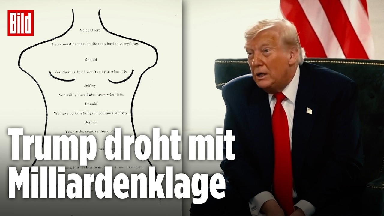 Fall Epstein: Pikante „Birthday Book“-Details setzen Trump unter Druck