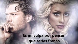 Christina Aguilera feat. Blake Shelton &quot;Just a Fool&quot; Subtitulada al Español