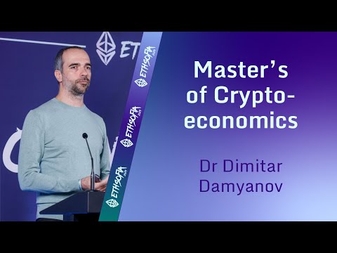 Dr. Dimitar Damyanov: Introducing UNWE's Masters of Cryptoeconomics | ETHSofia