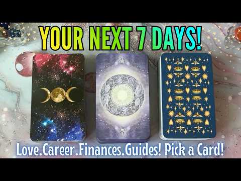 The Next 7 Days 💕 Pick a Card 💕 Week Ahead Tarot Reading 🔮 #pickacard #tarot #week