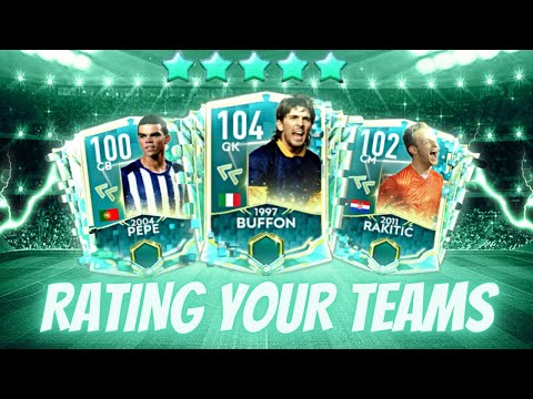 Rating Your Teams is Back | Rate Your Teams Ep. 5| Amazing Teams rated | FIFAMOBILE21