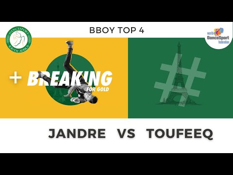 Jandre vs Toufeeq - Breaking For Gold DSSA South Africa Qualifiers 2021 Bboy Top 4