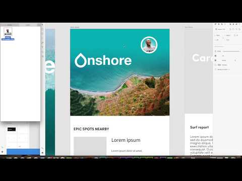 Designing a mobile app with Adobe XD, Comp CC and Illustrator CC