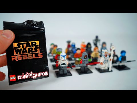 LEGO 'Star Wars - Rebels' Minifiguren Serie 1 Review! | Custom CMF