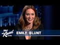 Emily Blunt on Her Horrible First Kiss, Quarantine with Kids & A Quiet Place Part II