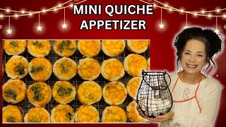 MINI QUICHE APPETIZER  #subscribe #recipe #new #video #trending #fun #party #food #canada #cooking