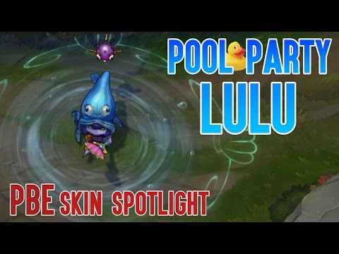 POOL PARTY LULU - NEW SKIN | LUSOR SKIN SPOTLIGHT (PBE)