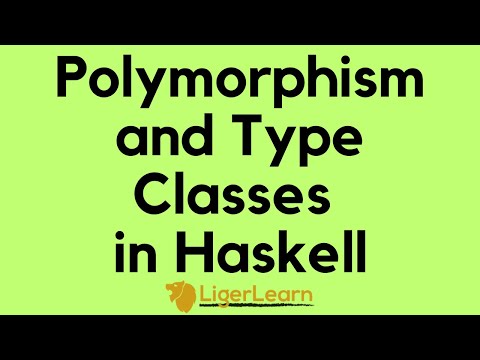 Polymorphism and Type Classes in Haskell