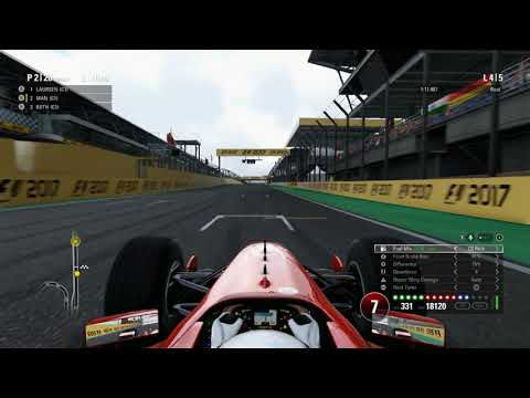 F1 2017 - Ferrari F2002 Racing at Interlagos