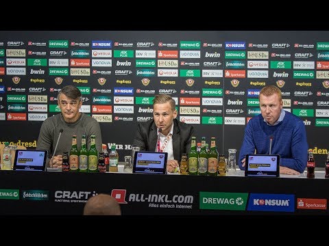 8. Spieltag | SGD - SGF | Pressekonferenz nach dem Spiel