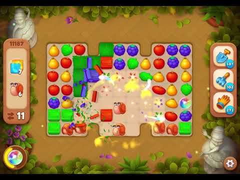 GardenScapes Level 11187 no boosters