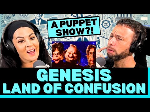 ONE OF THE CRAZIEST MUSIC VIDEOS EVER! First Time Hearing Genesis - Land of Confusion Reaction!