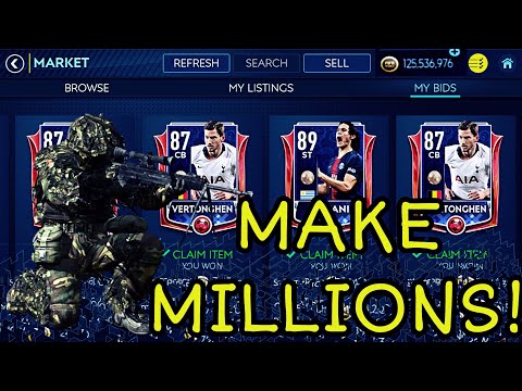 BEST BID SNIPING FILTERS IN FIFA MOBILE 19 PART 2! MAKE MILLIONS OF COINS FAST & EASY
