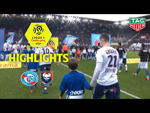 RC Strasbourg Alsace - SM Caen ( 2-2 ) - Highlights - (RCSA - SMC) / 2018-19