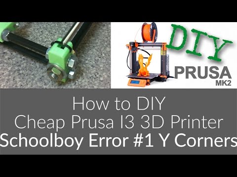 How to Build Cheap DIY Prusa i3 MK2 3D Printer - 4 - Schoolboy Error #1